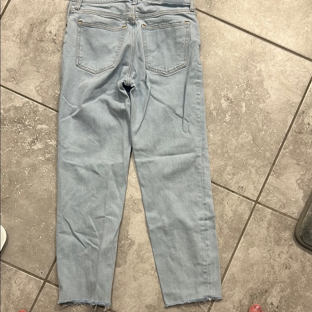 Abercrombie & Fitch Blue Straight Leg Jeans Classic Style - Picture 3 of 3